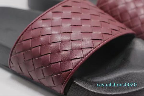 designer fashion luxury 2018 brand men shoes designer slippers gladiator sandals straw luxury flip flops pink sandals weaving c20, Black
designer fashion luxury 2018 brand men shoes designer slippers gladiator sandals straw luxury flip flops pink sandals weaving c20, Black