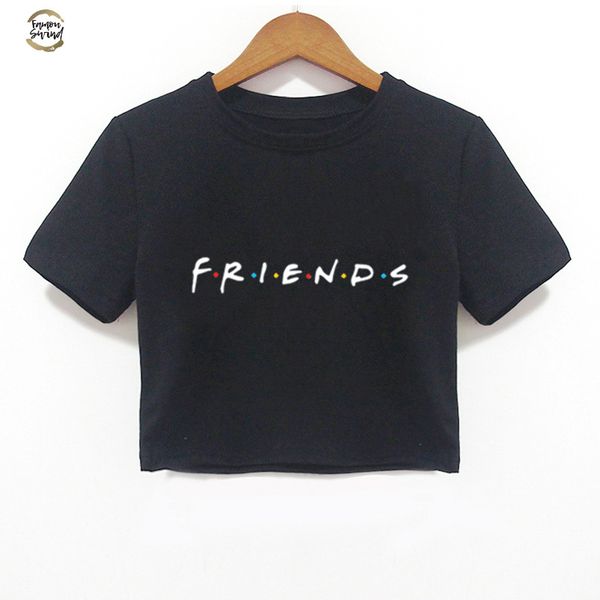 summer women crop shirt friends letter harajuku print black tees women short sleeve o neck t shirt camiseta feminina, White
summer women crop shirt friends letter harajuku print black tees women short sleeve o neck t shirt camiseta feminina, White