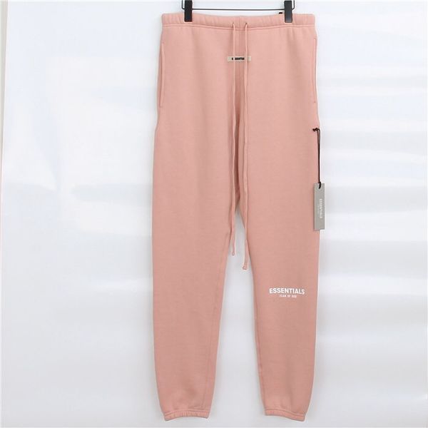 fear of god essentials embroidery drawstring trousers casual breathable street skateboard sweatpants 9 colors, Black 
fear of god essentials embroidery drawstring trousers casual breathable street skateboard sweatpants 9 colors, Black