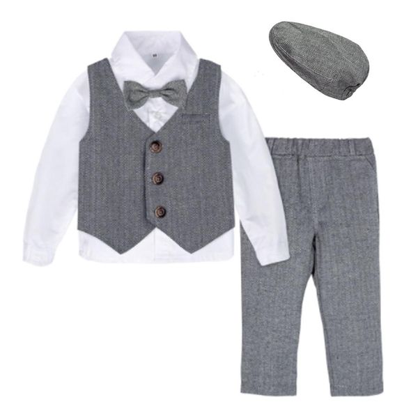baby formal suit infant blazer toddler gentleman tuxedo outfit wedding birthday gift winter long sleeve clothes set 4pcs, Black
baby formal suit infant blazer toddler gentleman tuxedo outfit wedding birthday gift winter long sleeve clothes set 4pcs, Black