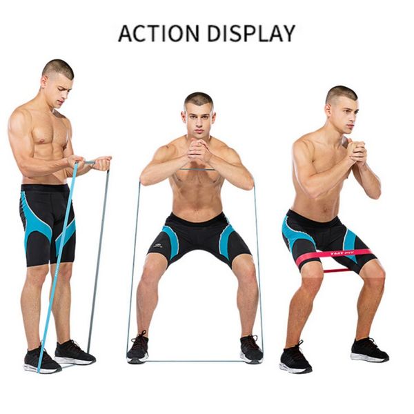 home workout resistance bands latex band fitness gym equipment rubber loops yoga gym strength training athletic elastic bands
home workout resistance bands latex band fitness gym equipment rubber loops yoga gym strength training athletic elastic bands
