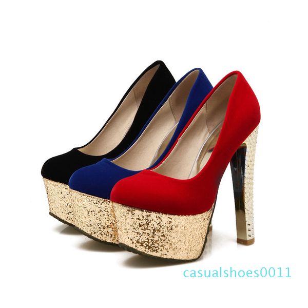 blue sequined red bottom heels high platform pumps ladies luxury red wedding shoes plus size 33 34 to 40 41 42 43 11c, Black
blue sequined red bottom heels high platform pumps ladies luxury red wedding shoes plus size 33 34 to 40 41 42 43 11c, Black