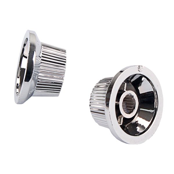 2x chrome guitar tone volume knobs, 1 tone &1 volume knob replacements for st guitar
2x chrome guitar tone volume knobs, 1 tone &1 volume knob replacements for st guitar