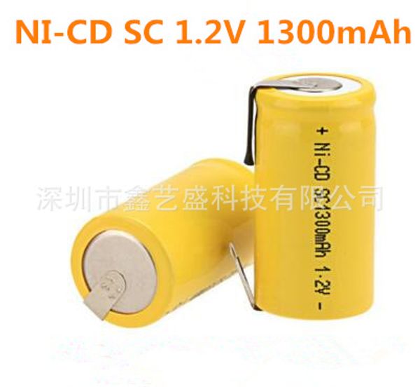 high discharge rate sc1300 1.2v 1300mah nicd rechargeable nickel cadmium battery
high discharge rate sc1300 1.2v 1300mah nicd rechargeable nickel cadmium battery