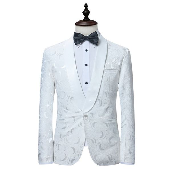 luxury men casual suit set white single button slim fit traje british style wedding suits groom tuxedos costume homme mariage, White;black
luxury men casual suit set white single button slim fit traje british style wedding suits groom tuxedos costume homme mariage, White;black