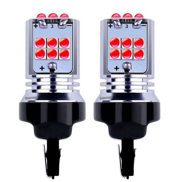 2pcs new t20 7443 w21/5w super bright 1800lm cree chips led auto turn signal lamp tail brake bulb car daytime running lights
2pcs new t20 7443 w21/5w super bright 1800lm cree chips led auto turn signal lamp tail brake bulb car daytime running lights