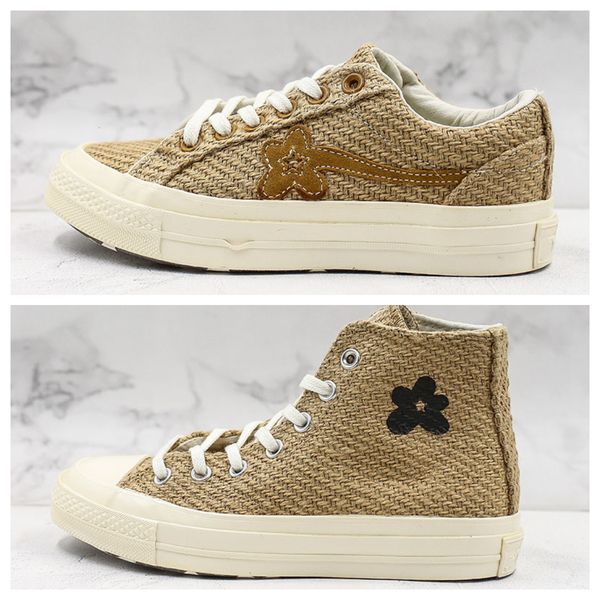2019 low high canvas for men women casual shoes linen knitting designer trainers sneakers khaki color size 36-44
2019 low high canvas for men women casual shoes linen knitting designer trainers sneakers khaki color size 36-44