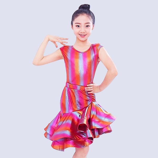 latin dance dress girls round neck leotard skirts kids latin dance competition costumes rumba samba stage dancewear dnv11244, Black;red
latin dance dress girls round neck leotard skirts kids latin dance competition costumes rumba samba stage dancewear dnv11244, Black;red