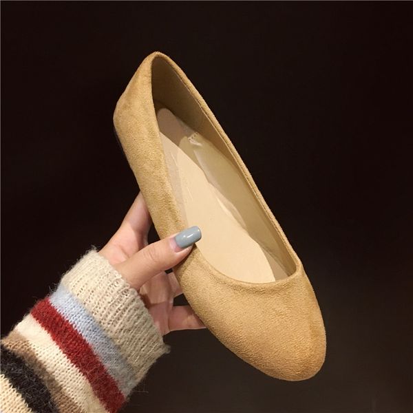 

ballet flats spring summer ladies shoes women flat shoes woman ballerinas black large size casual shoe sapato womens loafer