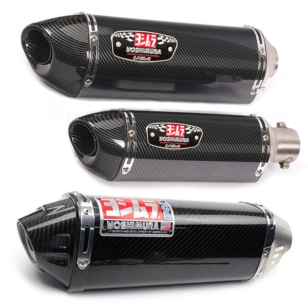 universal 51mm motorcycle for yoshimura exhaust pipe muffler escape moto cb400 k8 k6 z750 mt07 g310 sv650 crf230 r25 r3
universal 51mm motorcycle for yoshimura exhaust pipe muffler escape moto cb400 k8 k6 z750 mt07 g310 sv650 crf230 r25 r3