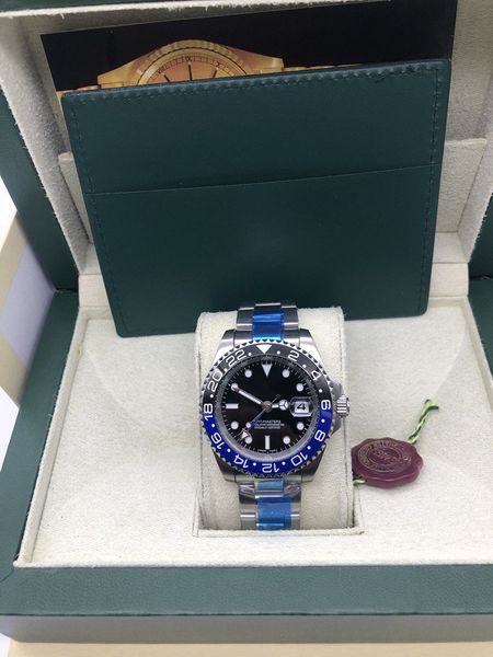 with original box papers 8 color gmt steel ceramic black blue 116710blnr 116710 40mm 26710blro 116710blnr asia 2813 automatic mens watch, Slivery;brown
with original box papers 8 color gmt steel ceramic black blue 116710blnr 116710 40mm 26710blro 116710blnr asia 2813 automatic mens watch, Slivery;brown