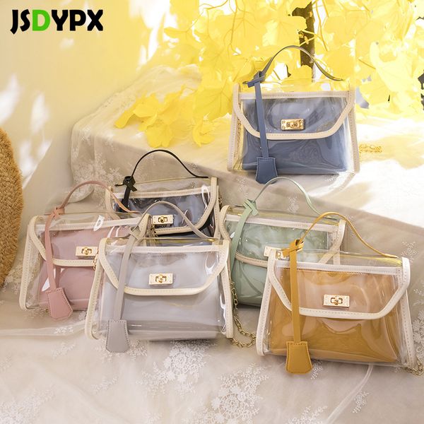 women pvc summer beach transparent tote handbags ladies jelly pu leather chains messenger crossbody bag small shoulder bag purse
women pvc summer beach transparent tote handbags ladies jelly pu leather chains messenger crossbody bag small shoulder bag purse