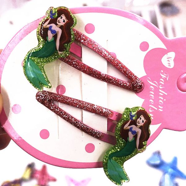 2pcs/lot sleeping beauty resin hair clip shining metal barrette ariel princess hairpin baby girl hair accessories head ornament, Slivery;white
2pcs/lot sleeping beauty resin hair clip shining metal barrette ariel princess hairpin baby girl hair accessories head ornament, Slivery;white