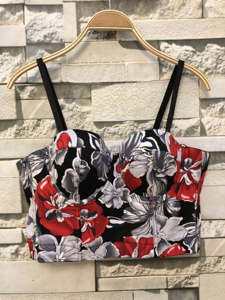 new women push up bustier crop cropped printed feminino strappy bralette bras camis cropped, White
new women push up bustier crop cropped printed feminino strappy bralette bras camis cropped, White
