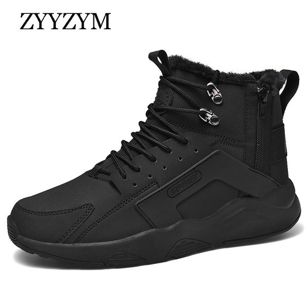 zyyzym men winter sneakers men casual shoes plush keep warm shoes walking snow boots for zapatos de hombre, Black
zyyzym men winter sneakers men casual shoes plush keep warm shoes walking snow boots for zapatos de hombre, Black