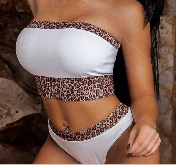 2019 new leopard-print stitching bikini women's swimming suit separate swimming suit europe and america
2019 new leopard-print stitching bikini women's swimming suit separate swimming suit europe and america