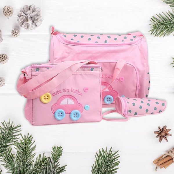 4pcs/set large shoulder bags mommy maternity changing mat bottole cover nursing baby care diaper bag c19032701 
4pcs/set large shoulder bags mommy maternity changing mat bottole cover nursing baby care diaper bag c19032701