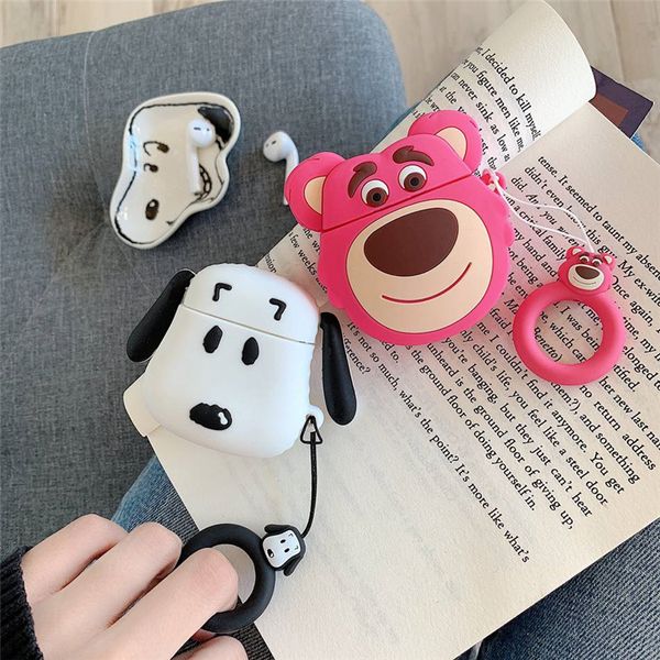 For airpod ca e cute cartoon bear dog earphone ca e for apple airpod 2 funny protect cover with finger ring trap
For airpod ca e cute cartoon bear dog earphone ca e for apple airpod 2 funny protect cover with finger ring trap