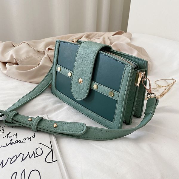 female 2020 spring and summer new trendy rivet shoulder bag fashion ladies oblique small square bag women handbag
female 2020 spring and summer new trendy rivet shoulder bag fashion ladies oblique small square bag women handbag