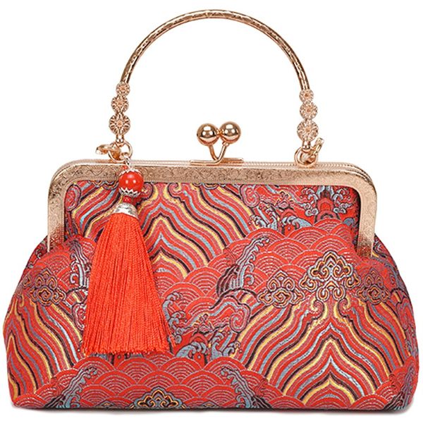 retro su haiya wind cloth bag temperament elegant tassel cheongsam bag gold banquet portable diagonal package red
retro su haiya wind cloth bag temperament elegant tassel cheongsam bag gold banquet portable diagonal package red