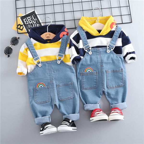 hylkidhuose 2019 baby girls boys clothing sets hooded t shirt bib pants toddler infant clothes suits children kids costume y190518, White
hylkidhuose 2019 baby girls boys clothing sets hooded t shirt bib pants toddler infant clothes suits children kids costume y190518, White