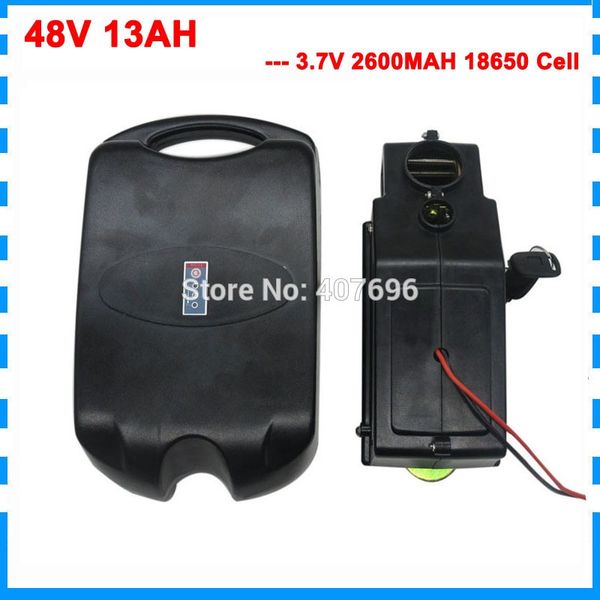 customs duty 750w 48v electric bike battery 48v 13ah lithium ion scooter battery use 2600mah 18650 cell with 2a charger
customs duty 750w 48v electric bike battery 48v 13ah lithium ion scooter battery use 2600mah 18650 cell with 2a charger
