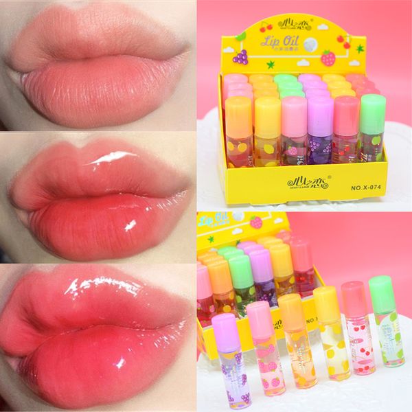 24 unids/lote de aceite hidratante para labios, bálsamo labial de larga duración, maquillaje de color al azar, Red;pink
24 unids/lote de aceite hidratante para labios, bálsamo labial de larga duración, maquillaje de color al azar, Red;pink