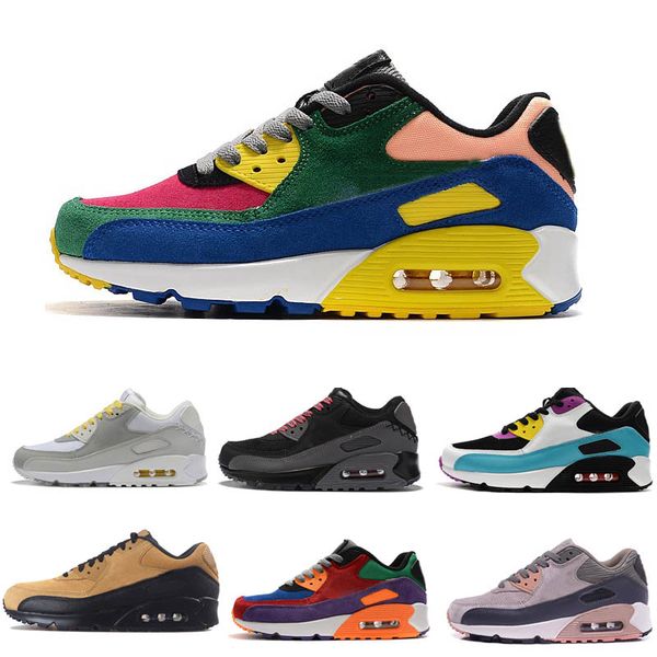 2020 new shoes classic 90 men and woman shoes trainer cushion surface casual shoes size 36-45