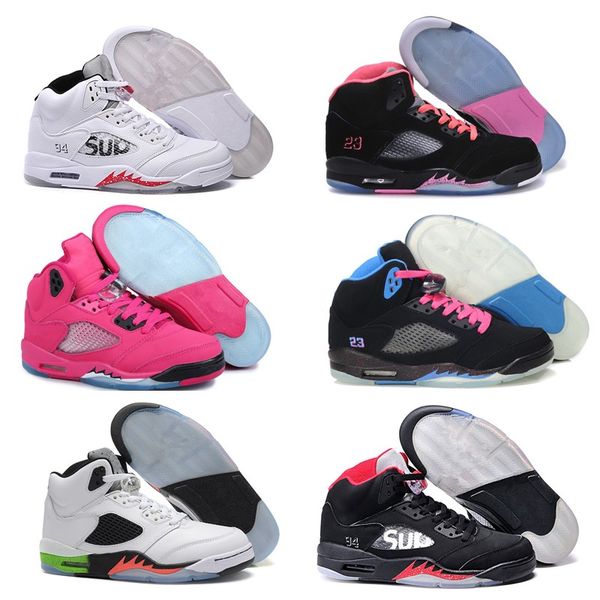 5s womens basketball shoes 5 black metallic 3m grape oreo women red suede white cement sports shoes sneakers size 7-13
5s womens basketball shoes 5 black metallic 3m grape oreo women red suede white cement sports shoes sneakers size 7-13