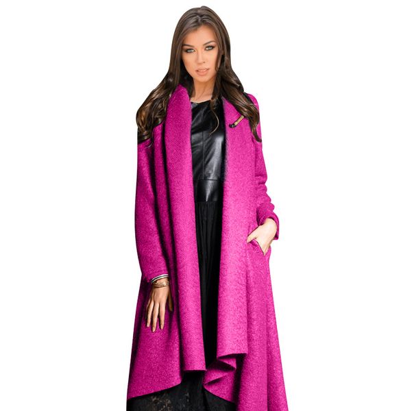 warm loose women long cashmer coat patchwork women's woolen jacket open stitch casual coat and jacket, Black
warm loose women long cashmer coat patchwork women's woolen jacket open stitch casual coat and jacket, Black