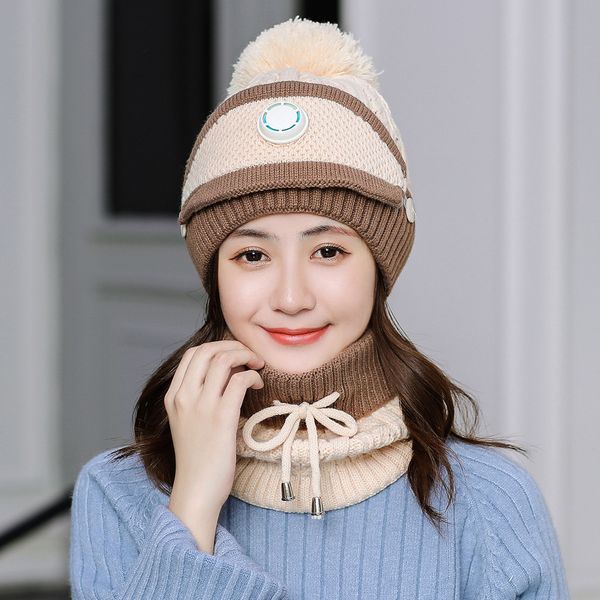 womens girls knit beanie scarf mask set soft warm fleece lined winter ski hat winter women hat 2020 new autumn faux fur warm cap, Blue;gray
womens girls knit beanie scarf mask set soft warm fleece lined winter ski hat winter women hat 2020 new autumn faux fur warm cap, Blue;gray