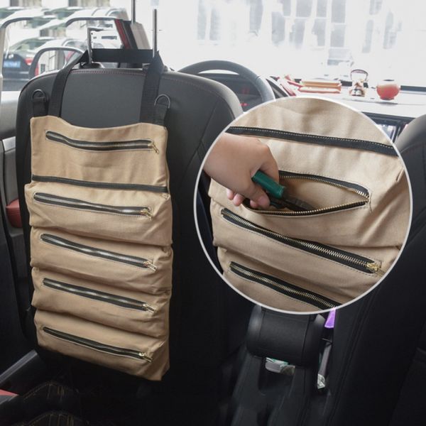 portable super large tool roll wrenches roll tool bag canvas small storage bucket up pouch handy bag car back seat big organizer
portable super large tool roll wrenches roll tool bag canvas small storage bucket up pouch handy bag car back seat big organizer
