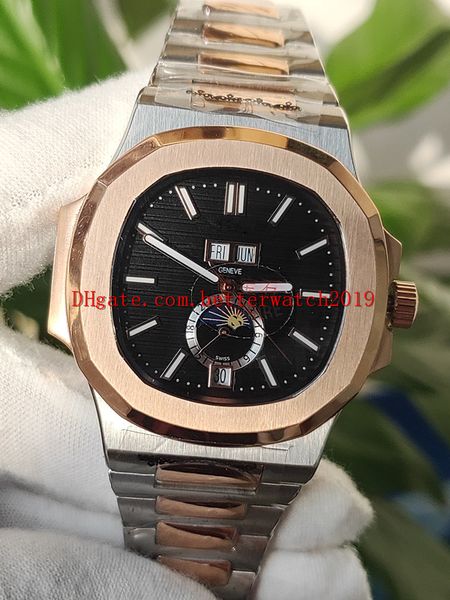 new 41mm nautilus 5726 1a-001 5726 1a-010 luxury white gold big date asian 2813 automatic moon phase d-black mens watch rose gold b24, Slivery;brown
new 41mm nautilus 5726 1a-001 5726 1a-010 luxury white gold big date asian 2813 automatic moon phase d-black mens watch rose gold b24, Slivery;brown