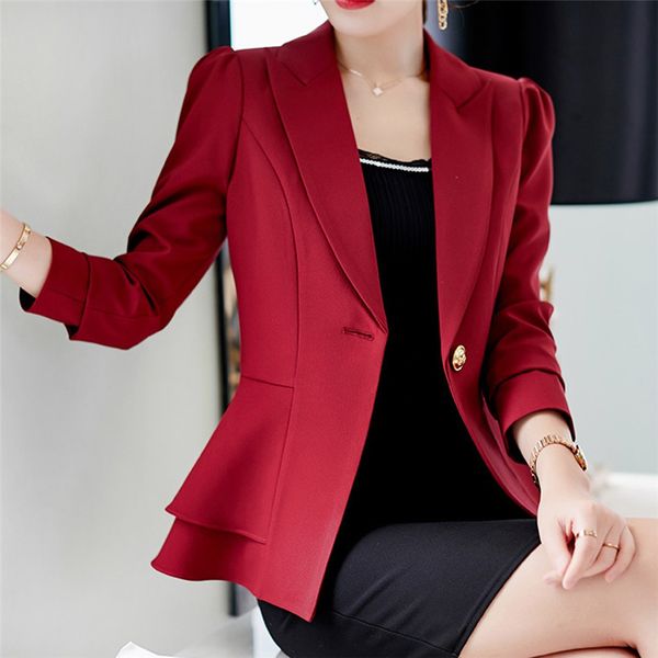 2019 new basic jacket fashion women business button lapel long sleeve suit blouse loose coat office ladies women coats, Black;brown
2019 new basic jacket fashion women business button lapel long sleeve suit blouse loose coat office ladies women coats, Black;brown