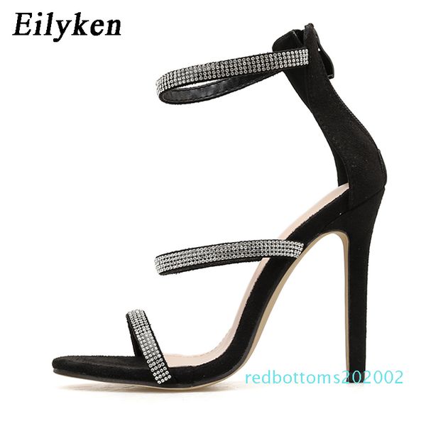 eilyken fashion bling crystal women sandals open toe zip thin high heel rhinestone stripper shoes 2020 summer black pumps r02
eilyken fashion bling crystal women sandals open toe zip thin high heel rhinestone stripper shoes 2020 summer black pumps r02