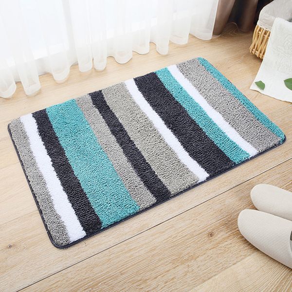 homemiyn 2018 bath mat striped blue black door mat bathroom kitchen water absorbing pad anti slip bath foot pads rectangle
homemiyn 2018 bath mat striped blue black door mat bathroom kitchen water absorbing pad anti slip bath foot pads rectangle