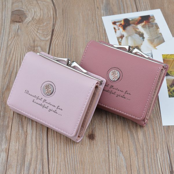 cute flower women trifold wallet money female short purse coin card holder ladies small wallets 2019 fashion designer girs purse, Red;black
cute flower women trifold wallet money female short purse coin card holder ladies small wallets 2019 fashion designer girs purse, Red;black