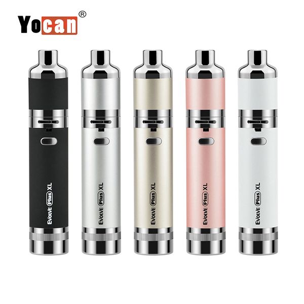 Аутентичные yocan развиваться плюс XL стартовый комплект воска испаритель ручка Vape для батареи 1400mah даб наборы ручка с силиконовой банкой квад кварца катушки огромный пар
Аутентичные yocan развиваться плюс XL стартовый комплект воска испаритель ручка Vape для батареи 1400mah даб наборы ручка с силиконовой банкой квад кварца катушки огромный пар