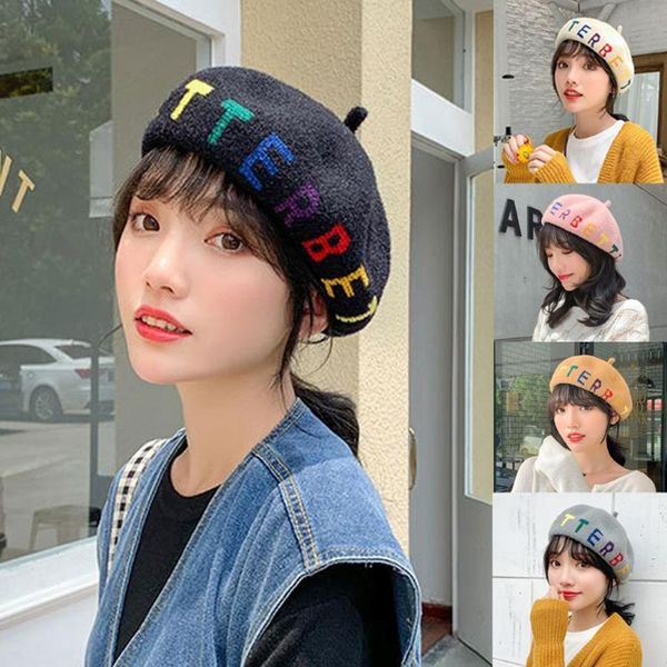 letter embroidery women stretch beret hat retro wool solid color painter hats knitting woolen ladies caps multicolor selection, Blue;gray
letter embroidery women stretch beret hat retro wool solid color painter hats knitting woolen ladies caps multicolor selection, Blue;gray