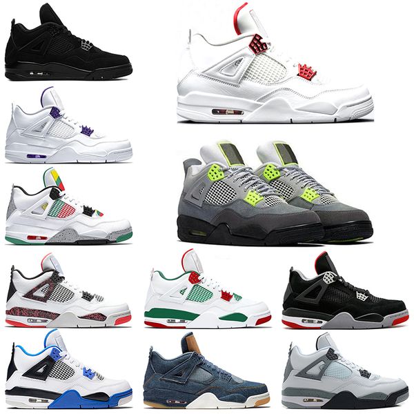 jumpman 4 4s mens trainers basketball shoes bred neon metallic purple rasta black athletics men sports sneakers size 40-47
jumpman 4 4s mens trainers basketball shoes bred neon metallic purple rasta black athletics men sports sneakers size 40-47