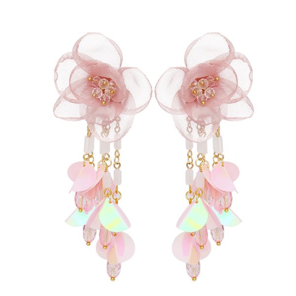 fashion-new fashion lace flower drop earrings sequined flower long tassel earrings for women nightclub jewelry 5c2022, Silver
fashion-new fashion lace flower drop earrings sequined flower long tassel earrings for women nightclub jewelry 5c2022, Silver