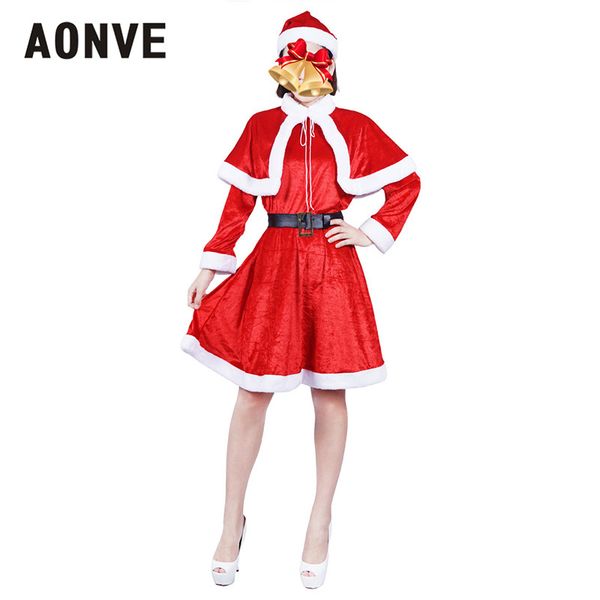 aonve women christmas costumes short dress with shawl role playing clothing mujer red disfraz carnival holiday femme set, Black;red
aonve women christmas costumes short dress with shawl role playing clothing mujer red disfraz carnival holiday femme set, Black;red