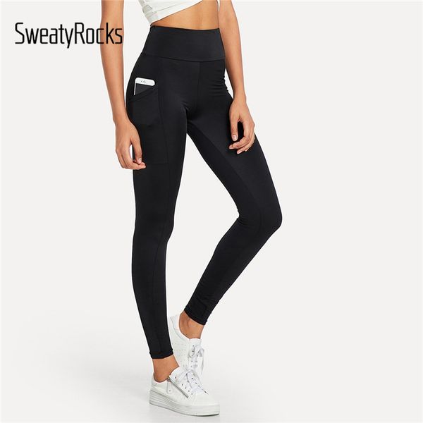 sweatyrocks black elastic waist pocket leggings high waist workout womens fashion leggings 2018 autumn activewear fitness pants
sweatyrocks black elastic waist pocket leggings high waist workout womens fashion leggings 2018 autumn activewear fitness pants
