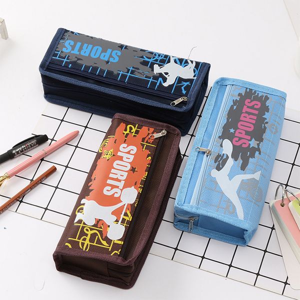 pencil pen case bag deskstorage pouch purse students school 
pencil pen case bag deskstorage pouch purse students school