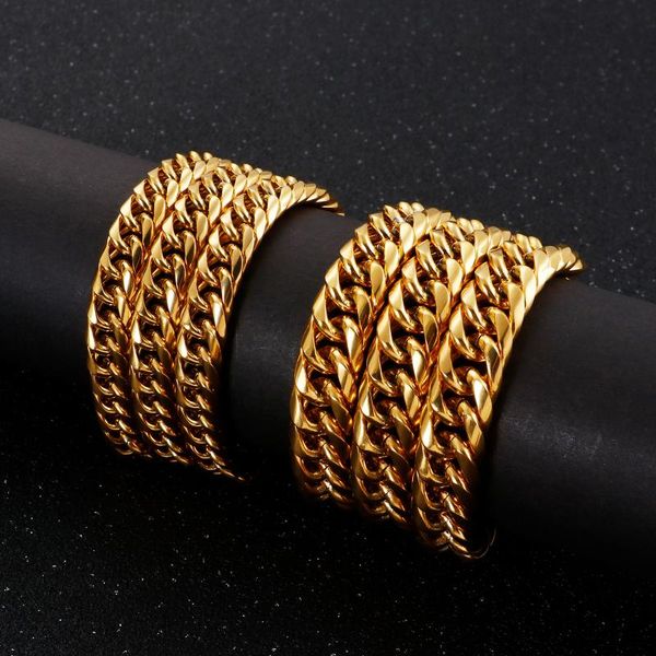 9/11mm width punk cuban chain gold necklace men 45/50/55/60/75/85cm link curb chain long necklace, Silver
9/11mm width punk cuban chain gold necklace men 45/50/55/60/75/85cm link curb chain long necklace, Silver