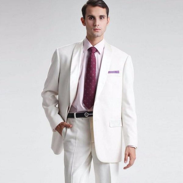 white mens wedding suits slim fit groom wear tuxedos bridegroom suits 2 pieces (jacket+pants) groomsman blazer costume homme, Black;gray
white mens wedding suits slim fit groom wear tuxedos bridegroom suits 2 pieces (jacket+pants) groomsman blazer costume homme, Black;gray
