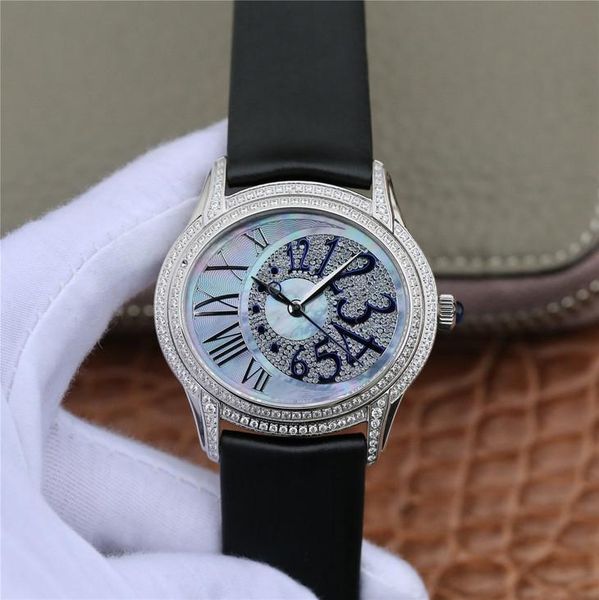 orologio di lusso 77303bg lady watches 35x39.5mm mother-of-pearl dial movement watches diamond watch (18k white gold inset 323 diamond), Slivery;brown
orologio di lusso 77303bg lady watches 35x39.5mm mother-of-pearl dial movement watches diamond watch (18k white gold inset 323 diamond), Slivery;brown