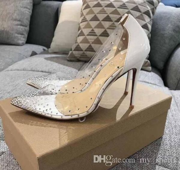 selling fashion designer style new transparent pvc with diamond women's heels, women's banquet dress wedding heels, Black
selling fashion designer style new transparent pvc with diamond women's heels, women's banquet dress wedding heels, Black