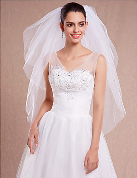 fashional two-tier cut edge hip length white ivory champagne red black purple pink wedding veil popular meidingqianna brand bridal veil
fashional two-tier cut edge hip length white ivory champagne red black purple pink wedding veil popular meidingqianna brand bridal veil