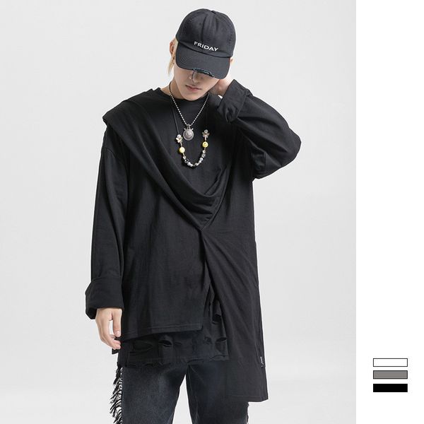 men women high street hip hop loose casual long sleeve t shirt male streetwear punk gothic fashion tshirt lovers tees shirts, White;black
men women high street hip hop loose casual long sleeve t shirt male streetwear punk gothic fashion tshirt lovers tees shirts, White;black